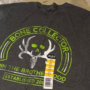 Bone Collector Men's Dark Gray Graphic Tee